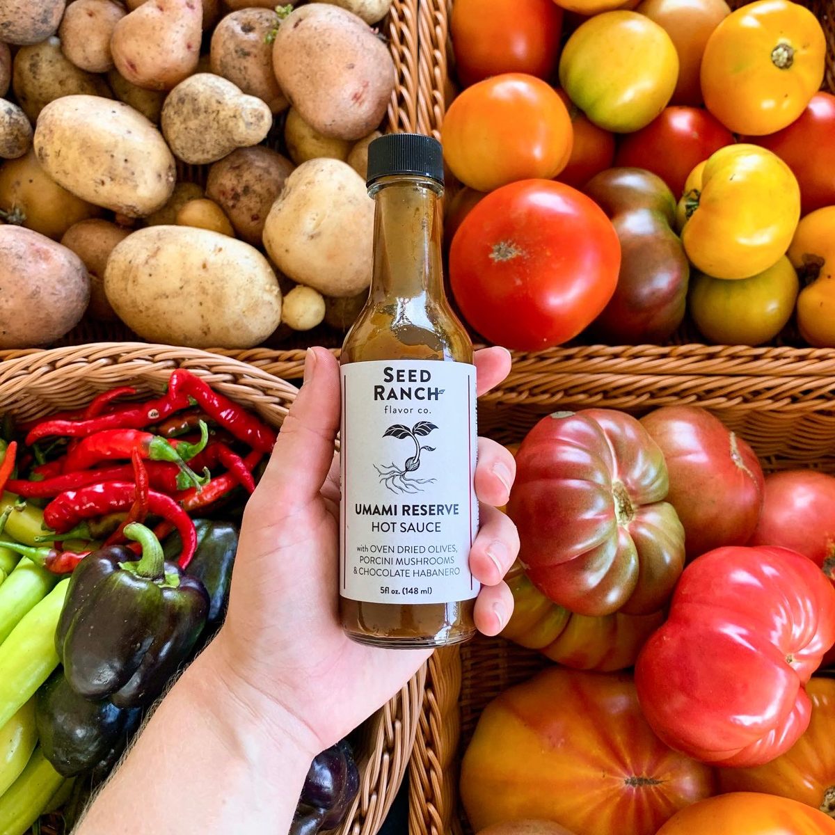 Seed Ranch Umami Reserve hot sauce